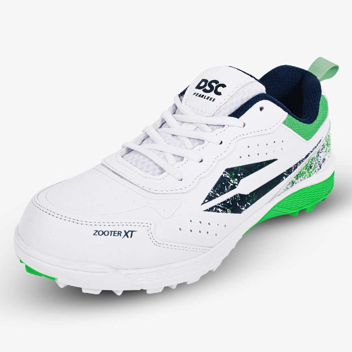 Zooter XT Cricket Shoes (White / Green)