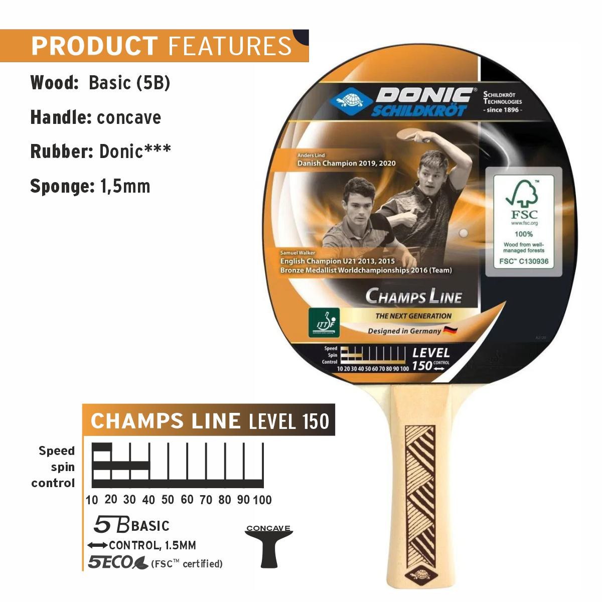 DONIC Young Champ Set 150