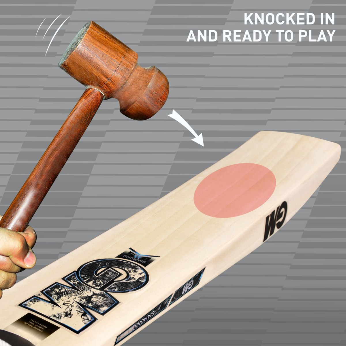 GM Diamond 909 English Willow Bat