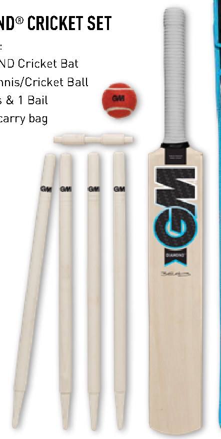 GM Diamond Cricket Set