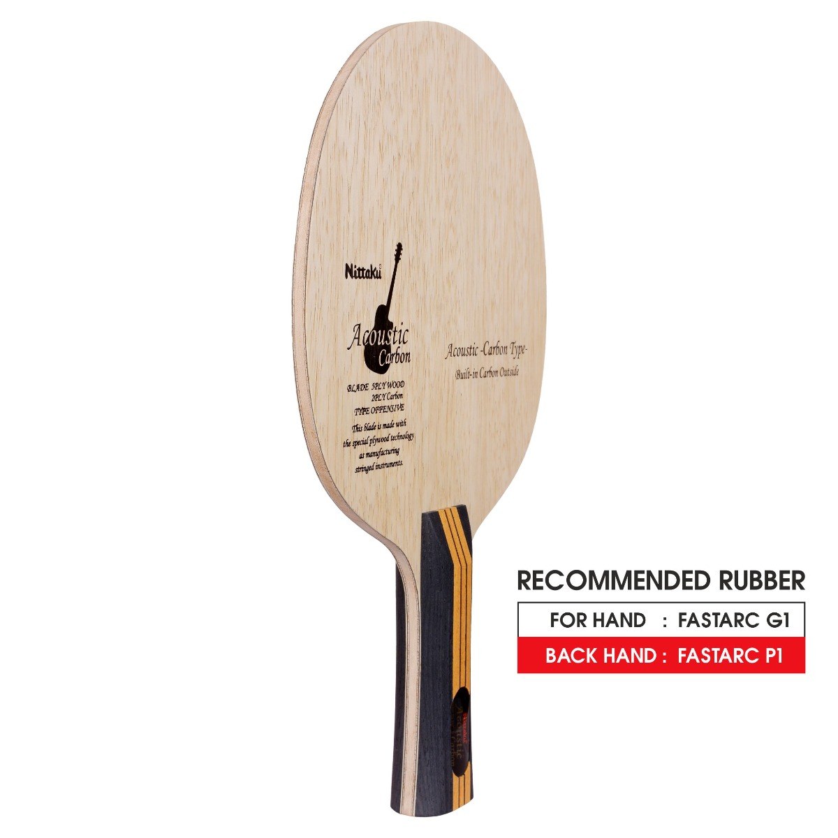 Nittaku Acoustic Carbon FL