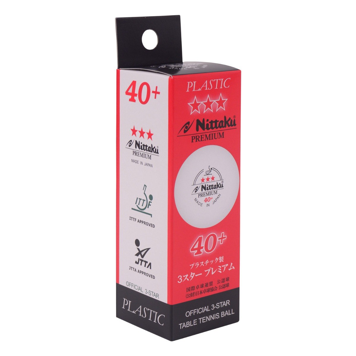 Nittaku Plastic 3-Star Premium