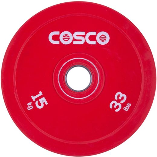 COSCO Weight Plate Bumper 15 kg