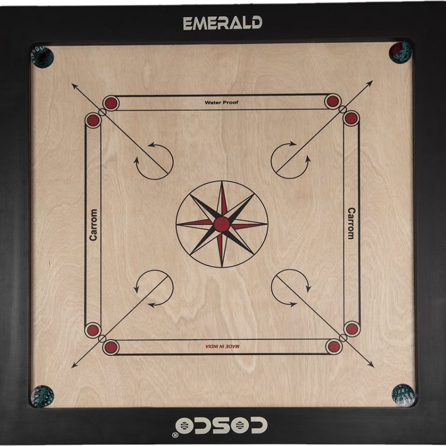 COSCO Emerald Carrom Board