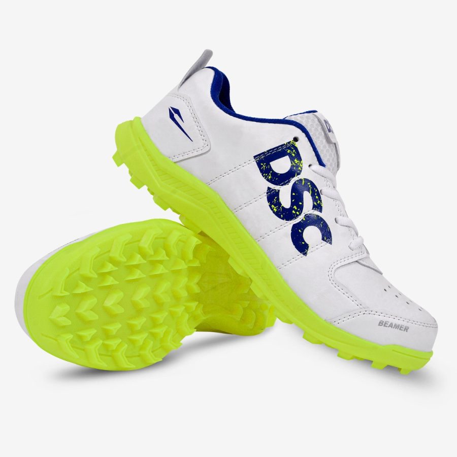 Beamer Cricket Shoes (Flouro Yellow)