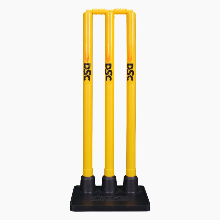 Plastic Cricket Stumps (With Rubber Base)