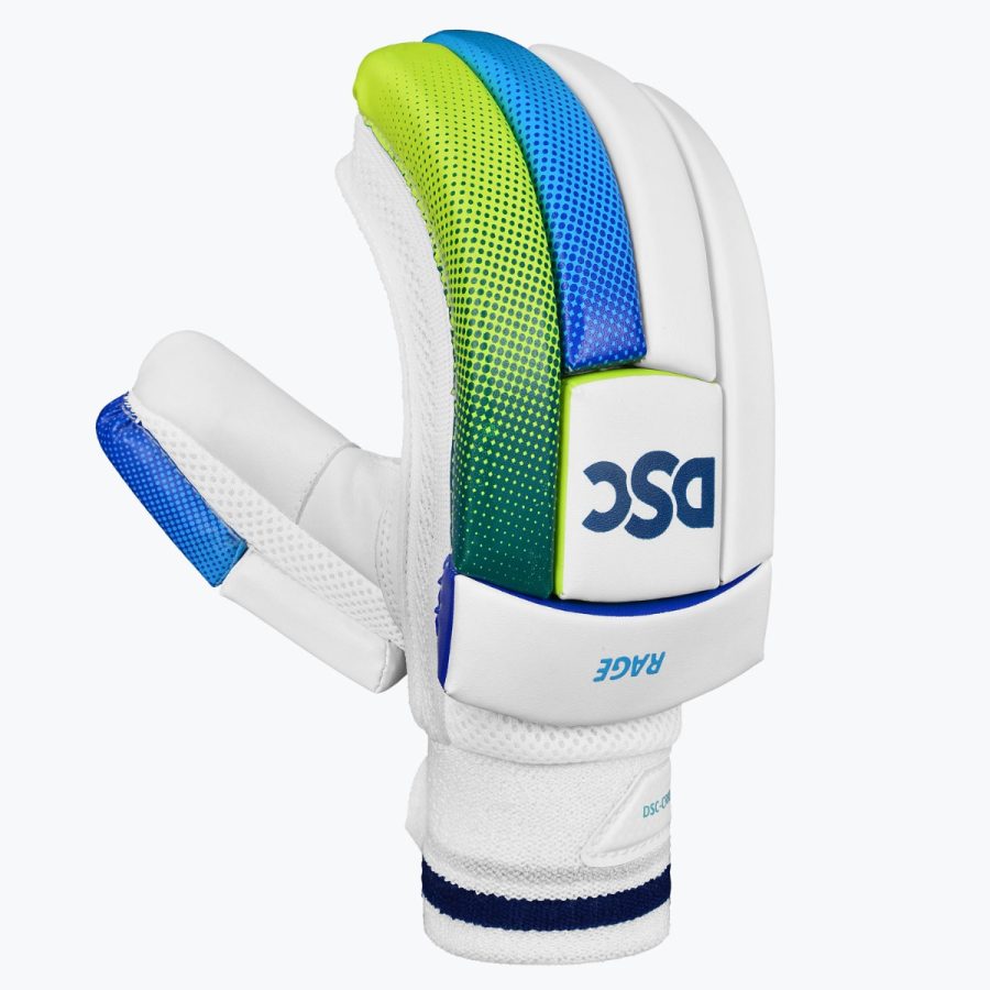 Rage Batting Gloves (Green/Blue)