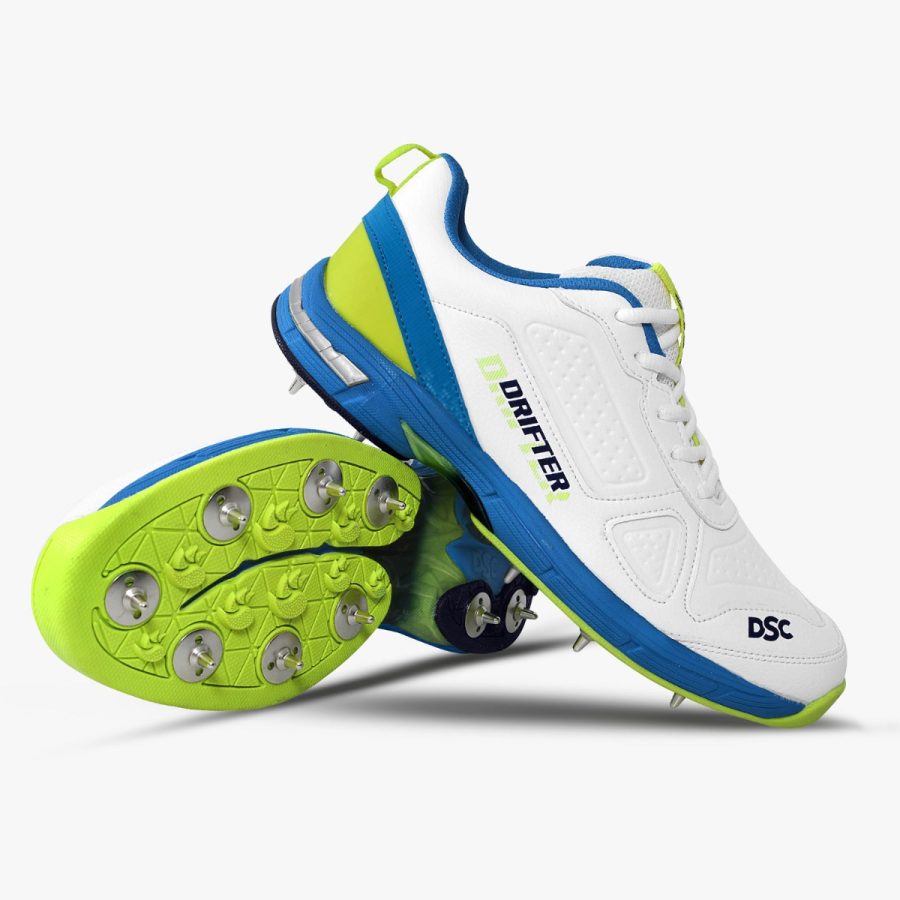 Drifter Cricket Shoes (Royal Blue / Yellow)