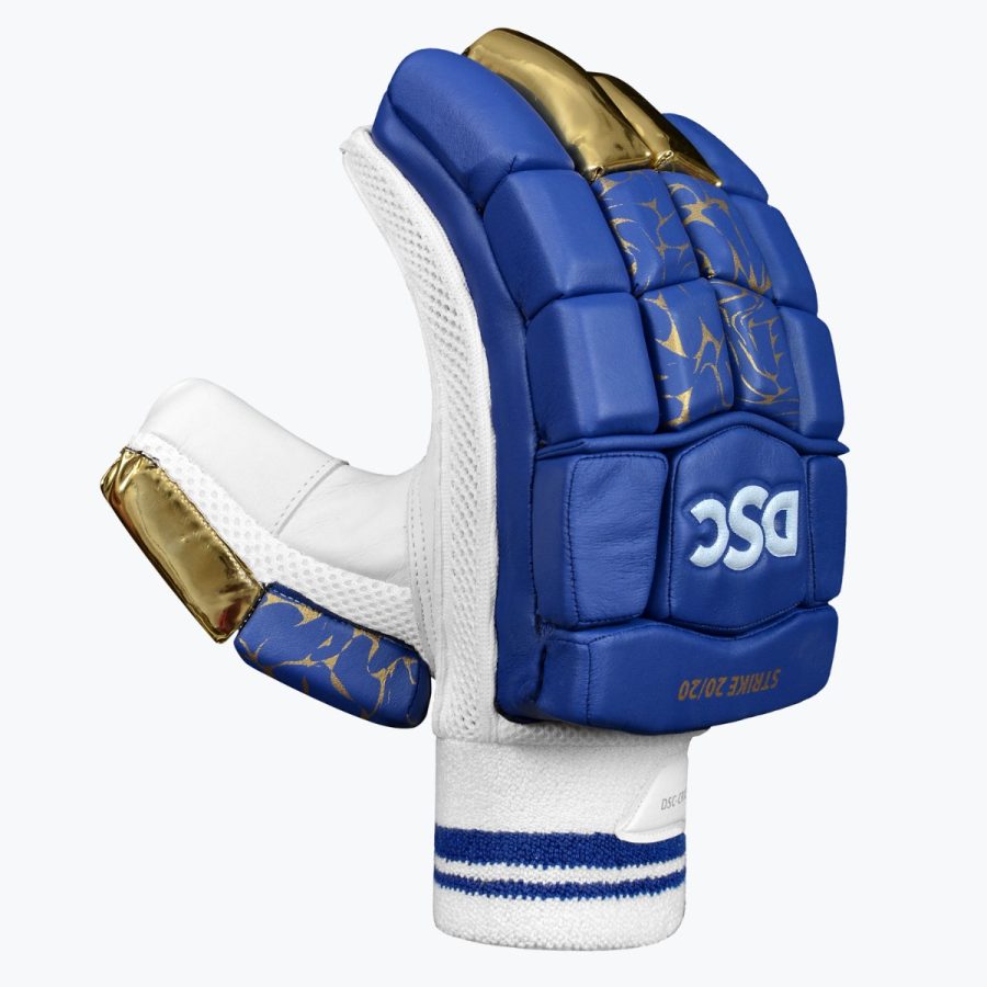 Strike 20/20 Batting Gloves (Blue)