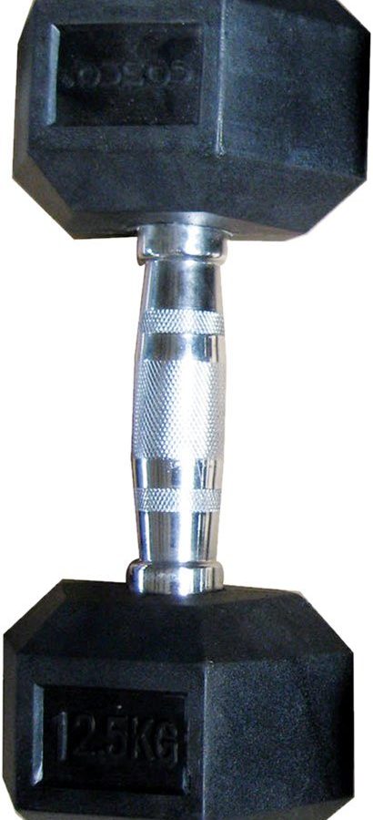 COSCO Hexagonal Dumbbell Rubber 12½ kg