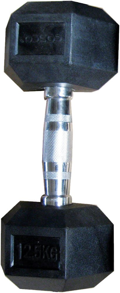 COSCO Hexagonal Dumbbell Rubber 12½ kg