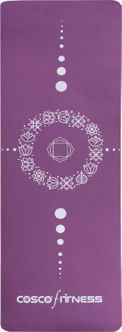 COSCO Yoga Mat Aasan 8mm