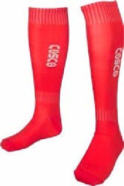 COSCO Alfa Football Socks Red (M)