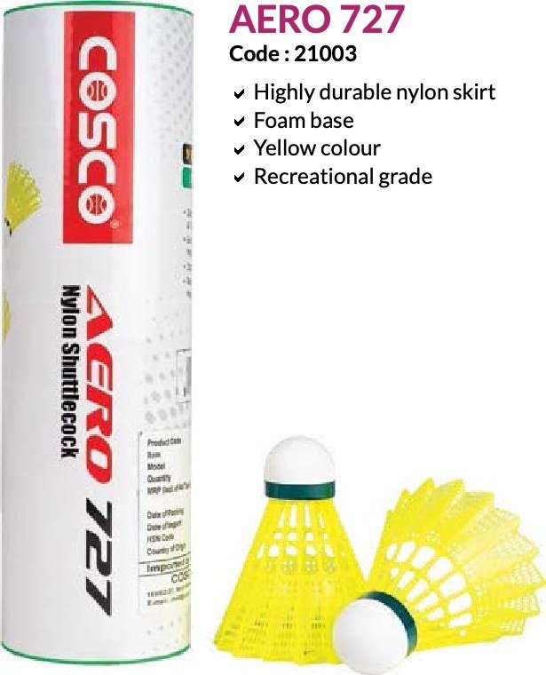 COSCO Aero 727 Shuttlecock