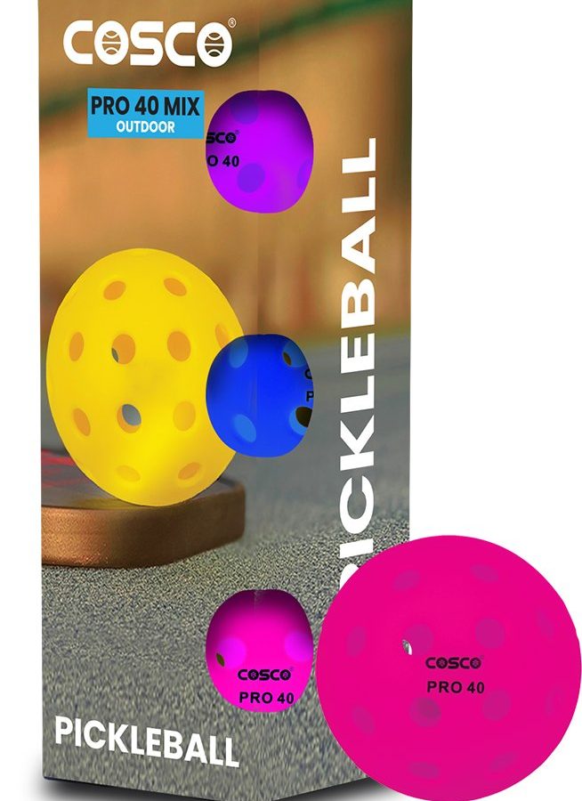 COSCO Pro 26 Pickleball (3 balls)