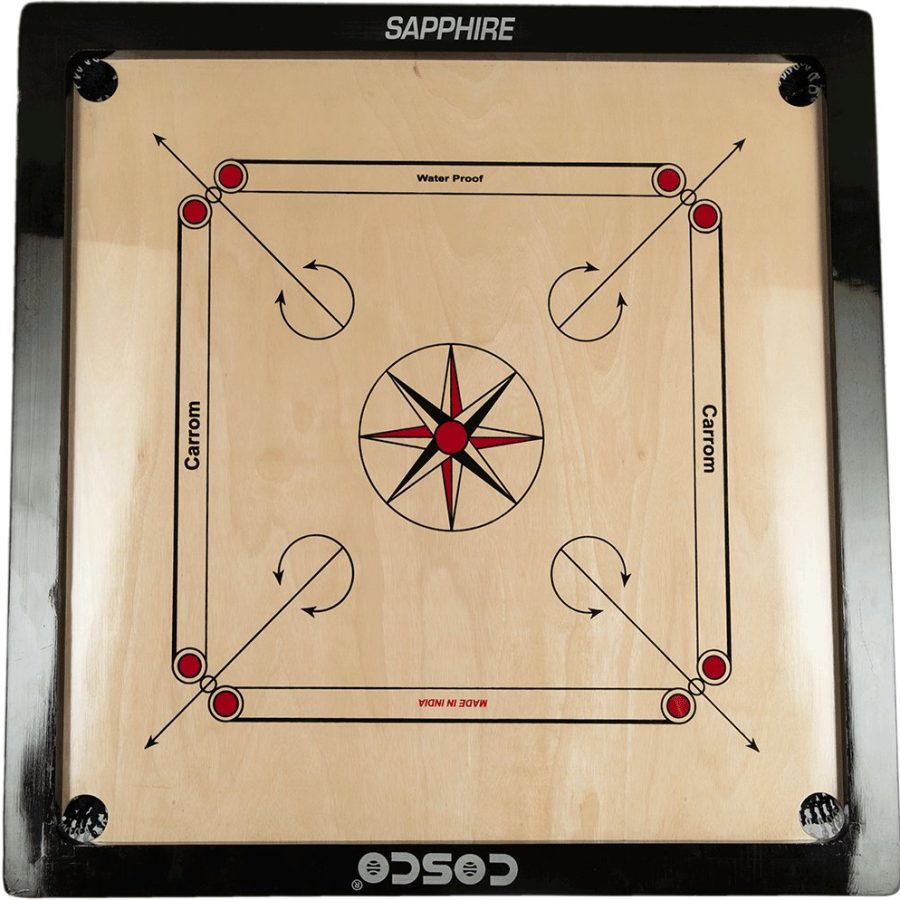COSCO Sapphire Carrom Board