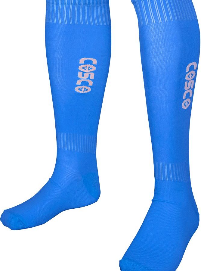 COSCO Alfa Football Socks Blue (S)