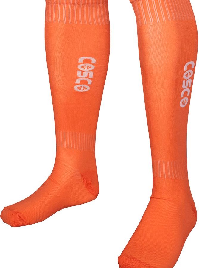 COSCO Alfa Football Socks Orange (S)