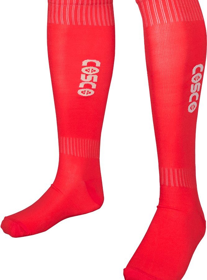 COSCO Alfa Football Socks Red (S)