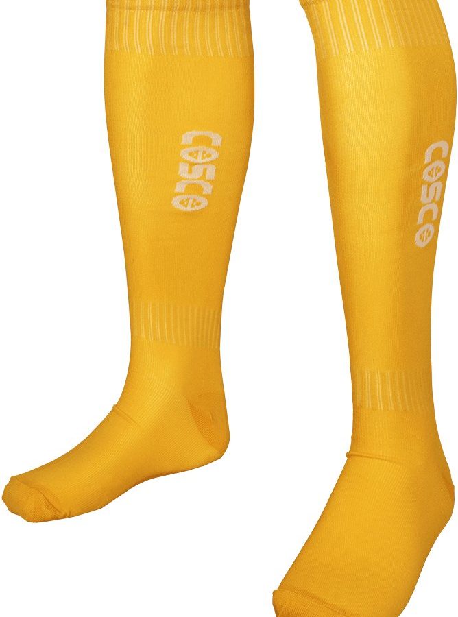 COSCO Alfa Football Socks Yellow (S)